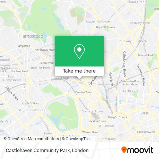 Castlehaven Community Park map