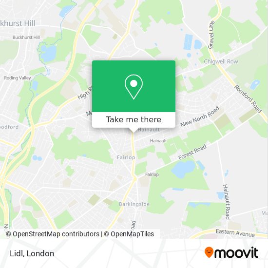 Lidl map