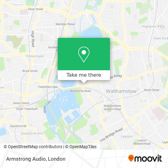 Armstrong Audio map