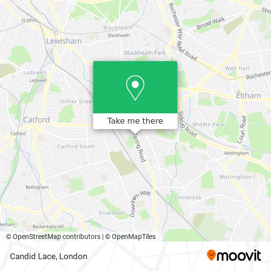 Candid Lace map