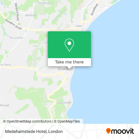 Medehamstede Hotel map