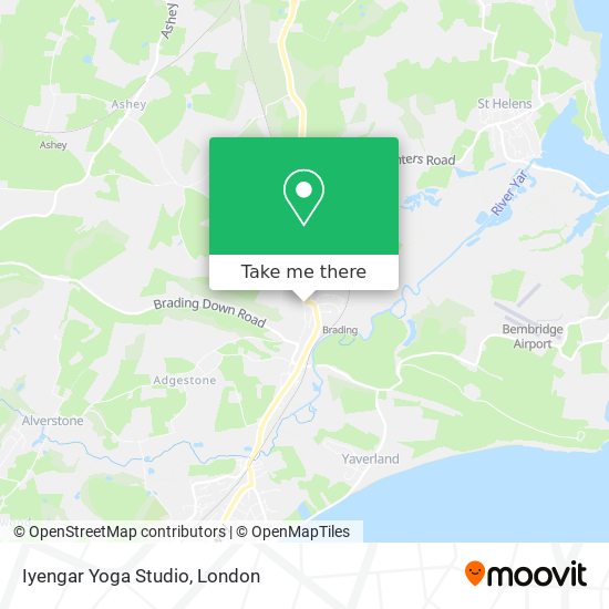 Iyengar Yoga Studio map