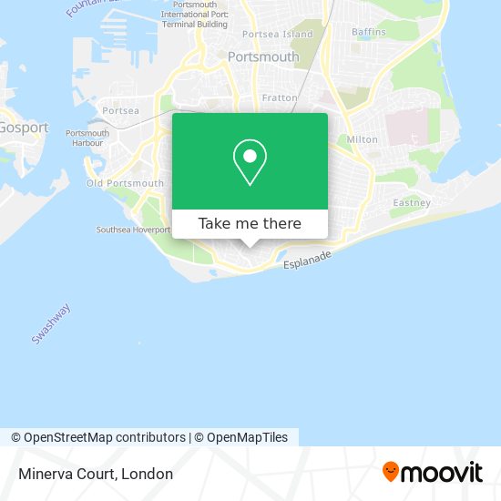 Minerva Court map