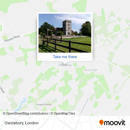 Owslebury map