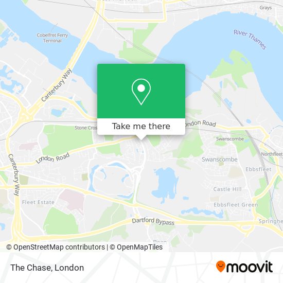 The Chase map