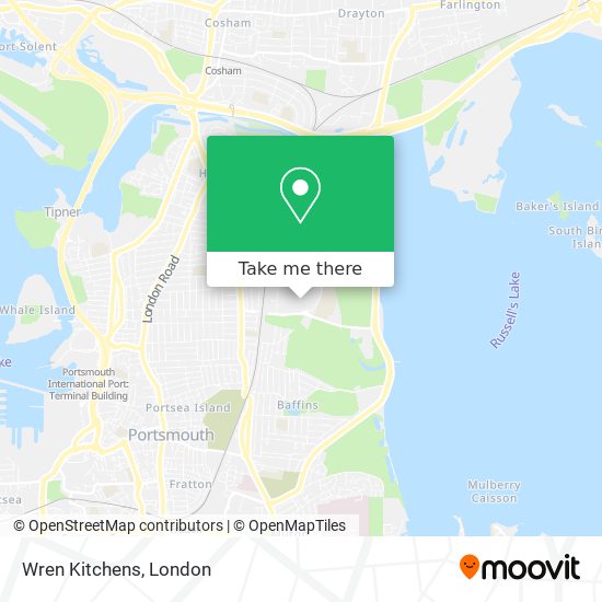 Wren Kitchens map