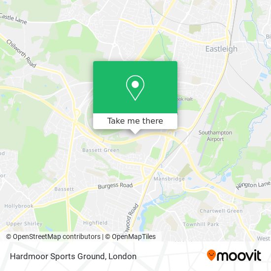 Hardmoor Sports Ground map