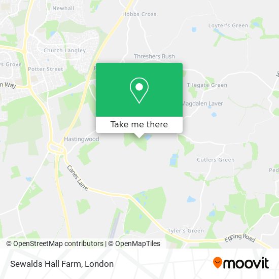Sewalds Hall Farm map