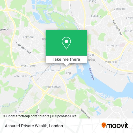 Assured Private Wealth map