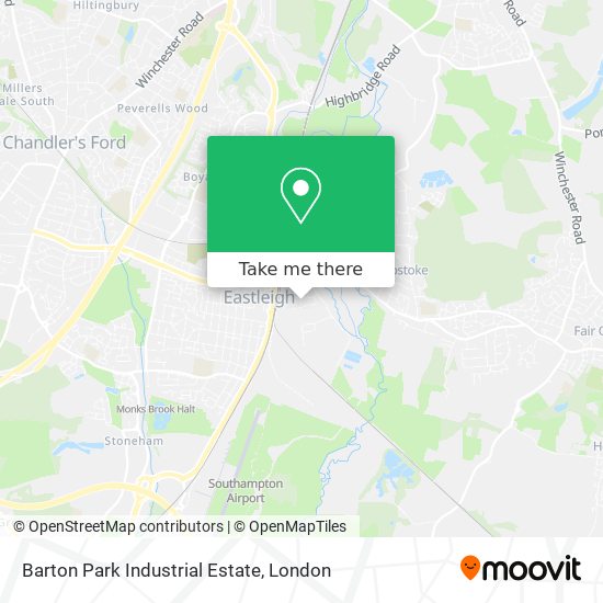 Barton Park Industrial Estate map