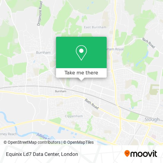 Equinix Ld7 Data Center map