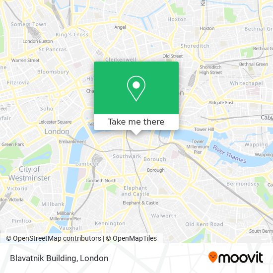 Blavatnik Building map