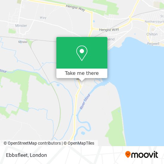 Ebbsfleet map