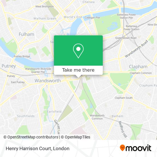 Henry Harrison Court map