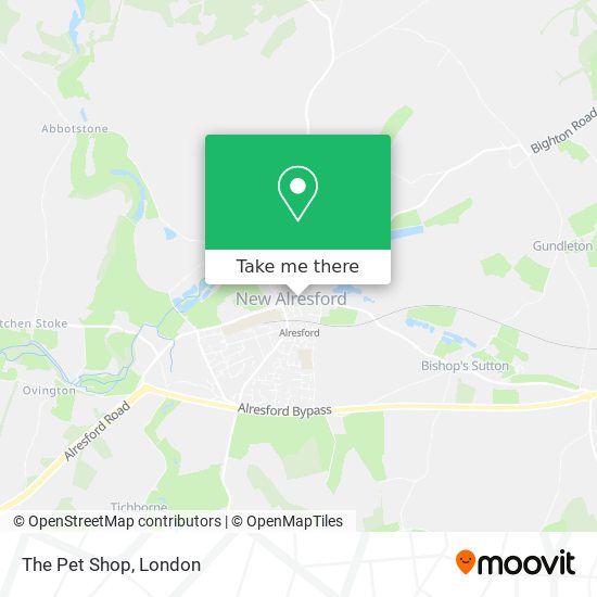 The Pet Shop map