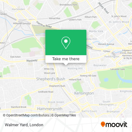 Walmer Yard map