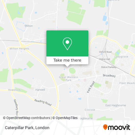 Caterpillar Park map