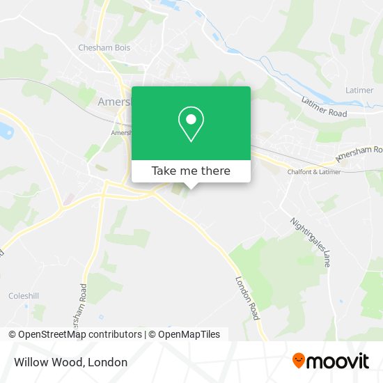 Willow Wood map