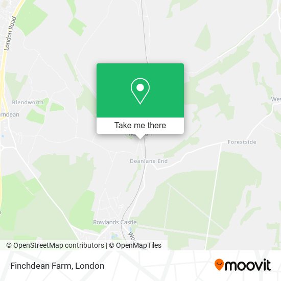 Finchdean Farm map