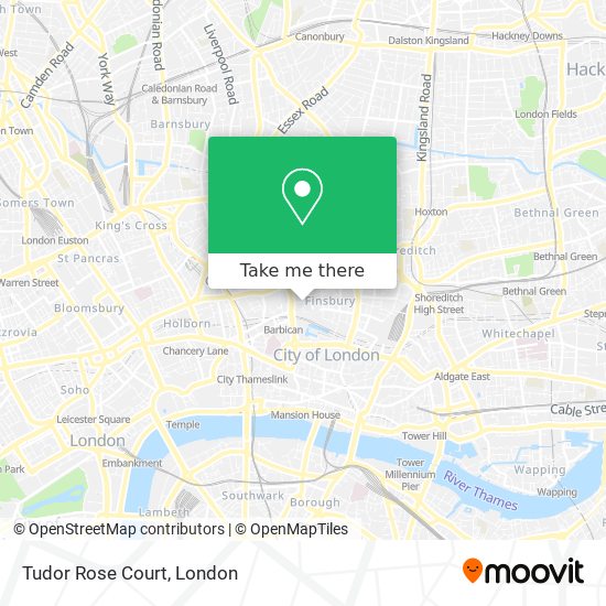 Tudor Rose Court map