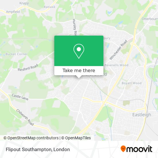 Flipout Southampton map