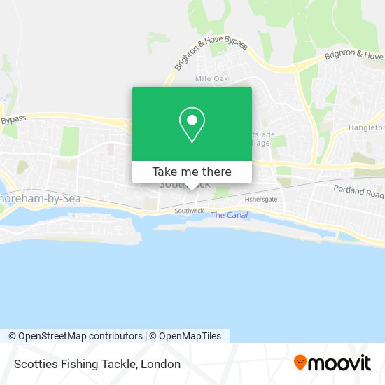 Scotties Fishing Tackle map