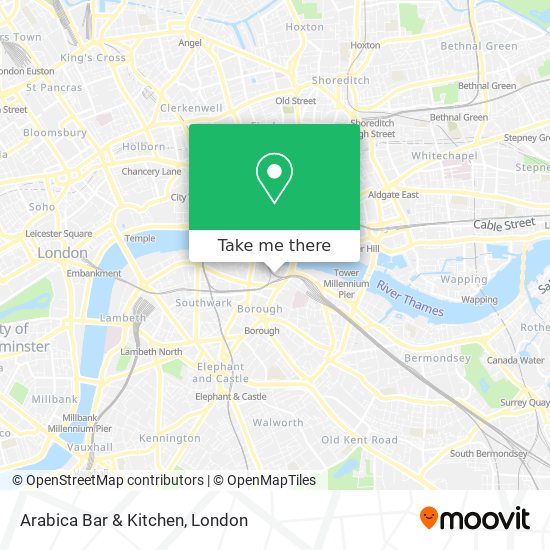 Arabica Bar & Kitchen map