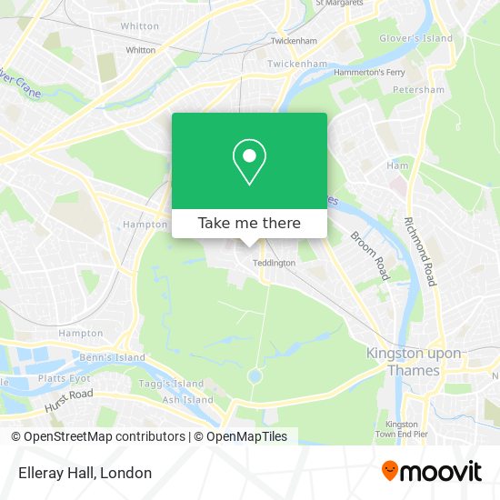 Elleray Hall map