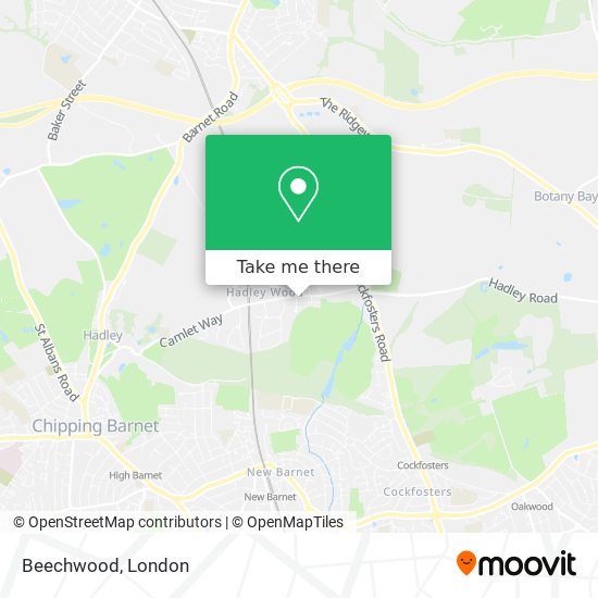 Beechwood map