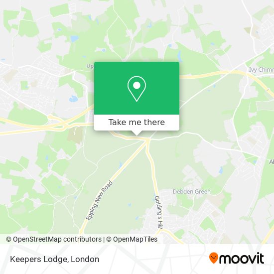 Keepers Lodge map