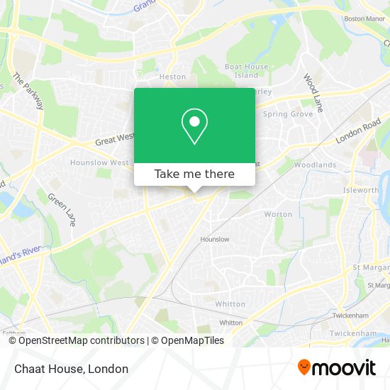 Chaat House map