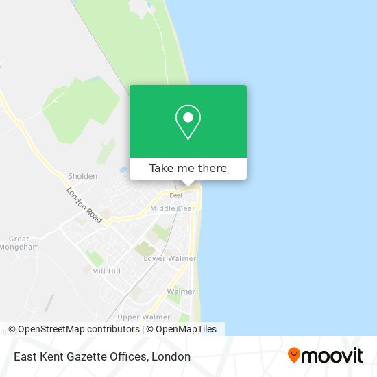 East Kent Gazette Offices map
