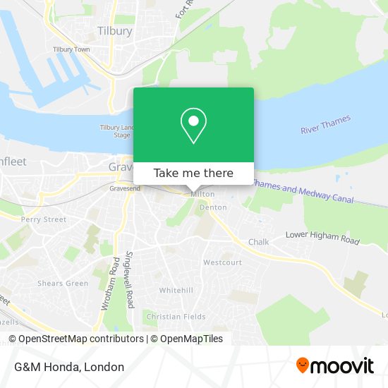 G&M Honda map