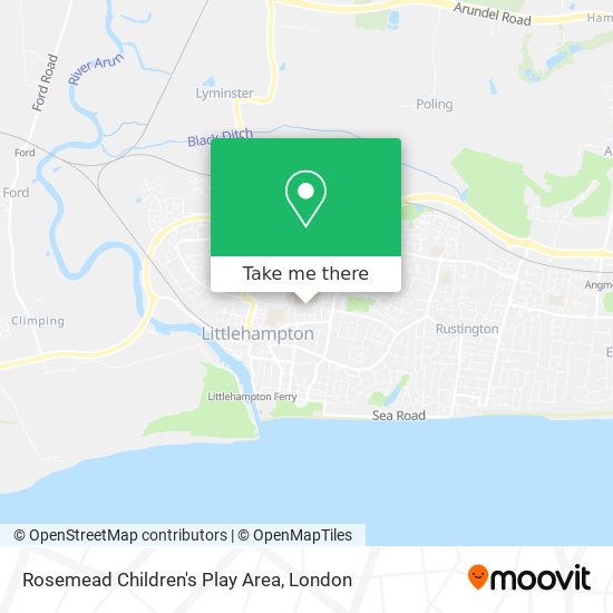 Rosemead Children's Play Area map