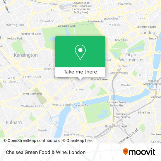 Chelsea Green Food & Wine map