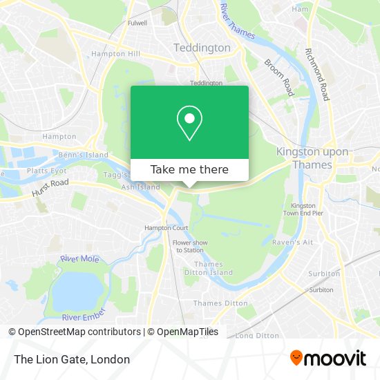 The Lion Gate map
