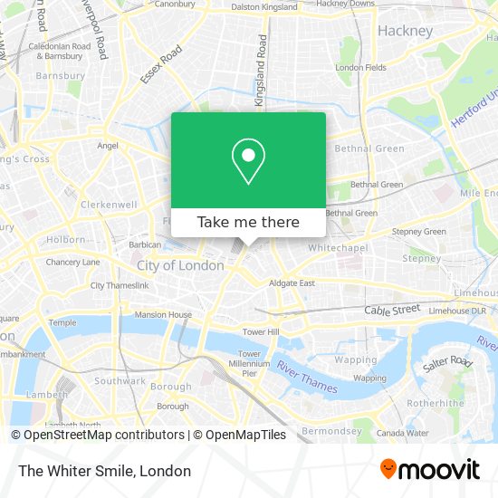 The Whiter Smile map