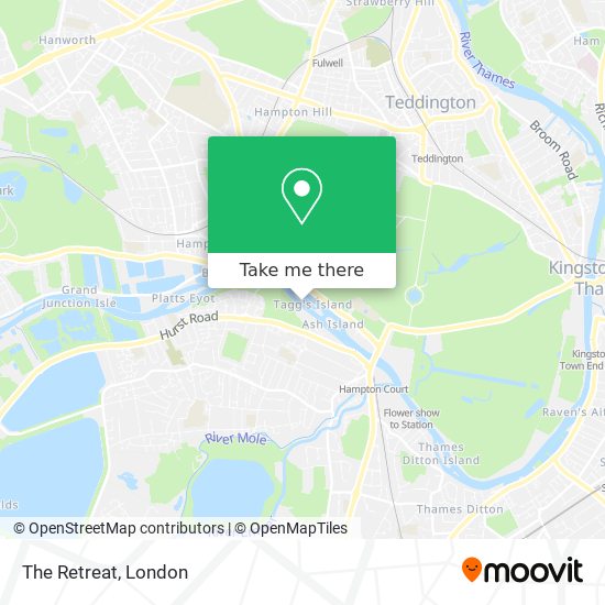 The Retreat map