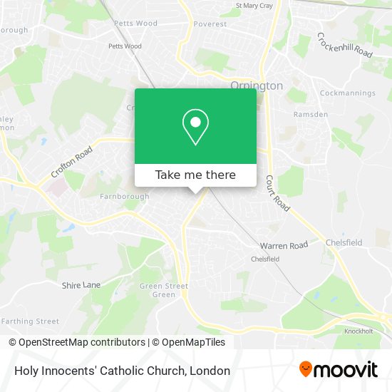 Holy Innocents' Catholic Church map