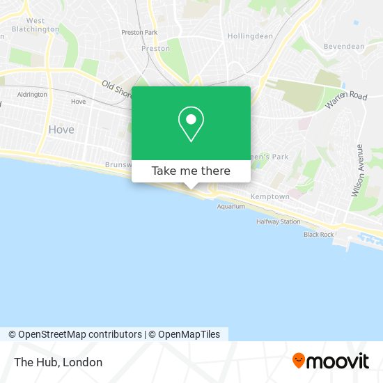 The Hub map