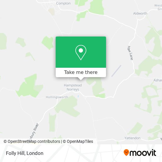 Folly Hill map