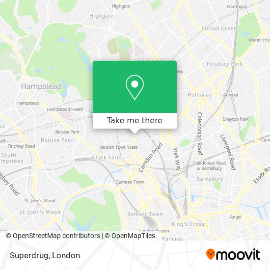 Superdrug map