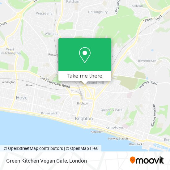 Green Kitchen Vegan Cafe map
