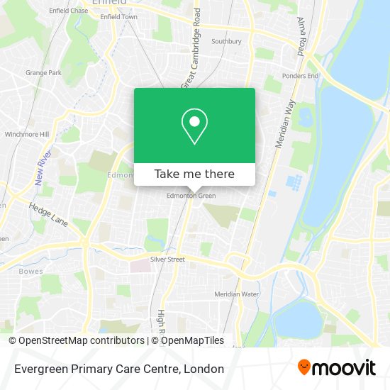 Evergreen Primary Care Centre map