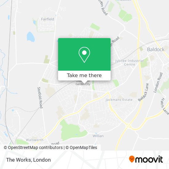 The Works map