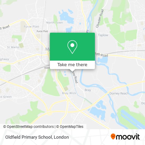 Oldfield Primary School map