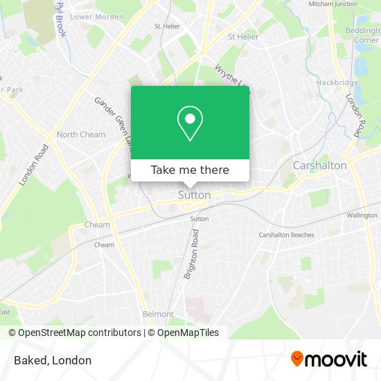 Baked map