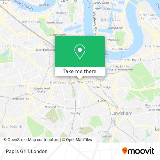 Papi's Grill map