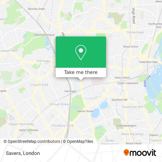Savers map