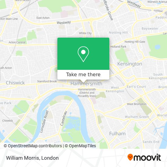 William Morris map